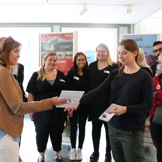 Upplýsingamiðstöðin í Aðalstræti í Vakann