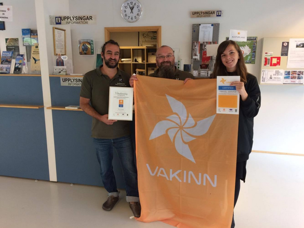 Starfsfólkið á Seyðisfirði er ánægt með Vakann.