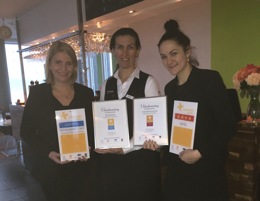 CenterHotel Arnarhvoll fær stjörnuflokkun Vakans