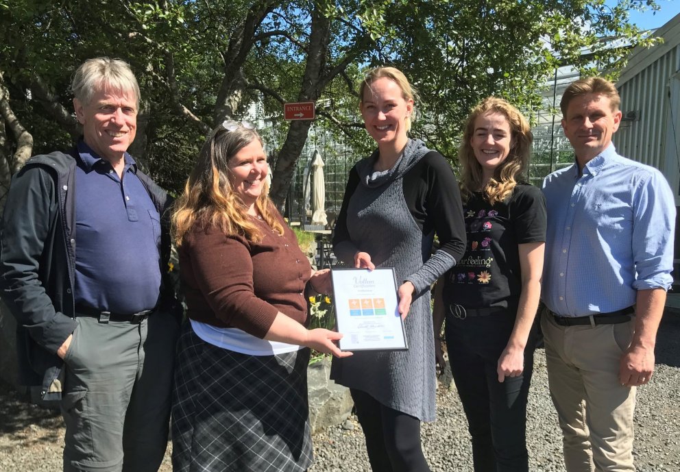 Friðheimar ljúka nýju vottunarferli