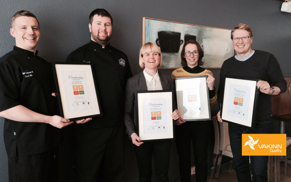 Hótel Ísafjörður með fyrstu Vakaflokkunina á Vestfjörðum