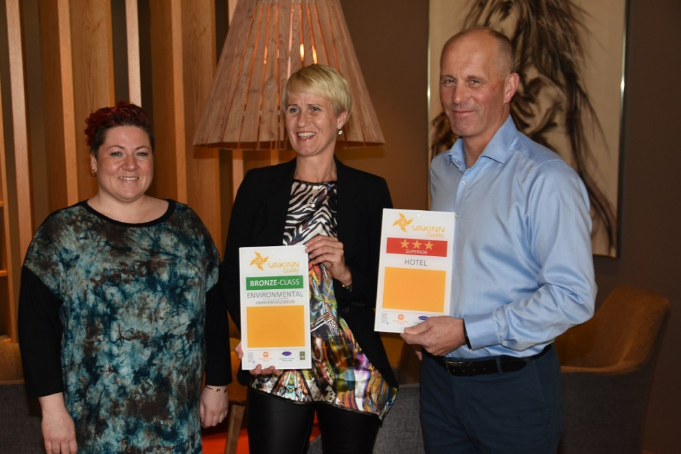 Fyrsta þriggja stjörnu superior hótelið á Íslandi