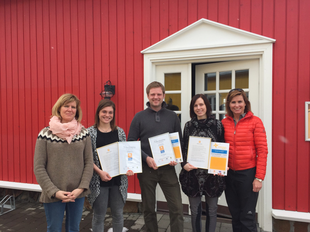 Hannes Boy og Kaffi Rauðka á Siglufirði í Vakann