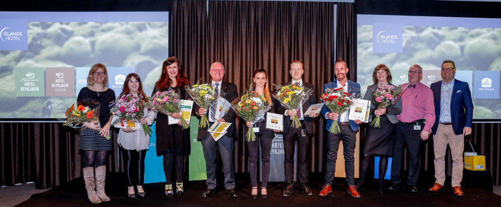Fulltrúar Íslandshótela með ferðamálastjóra