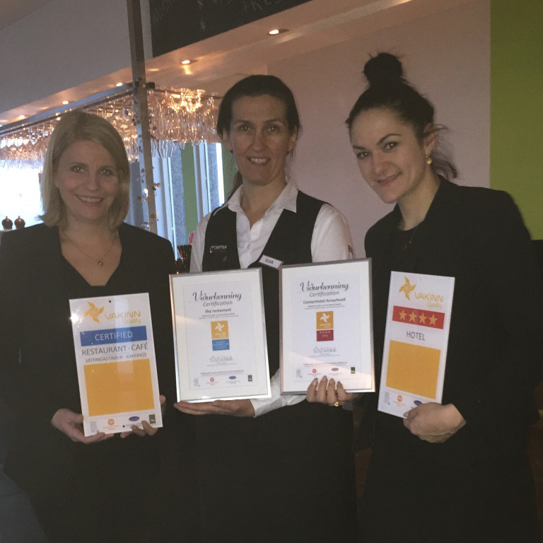 CenterHotel Arnarhvoll fær stjörnuflokkun Vakans