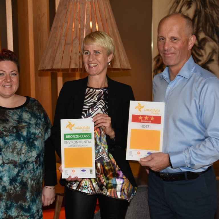 Fyrsta þriggja stjörnu superior hótelið á Íslandi