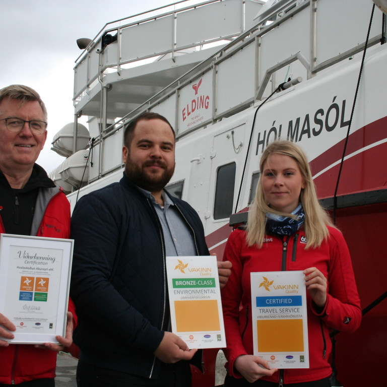 Hvalaskoðun Akureyri í Vakann