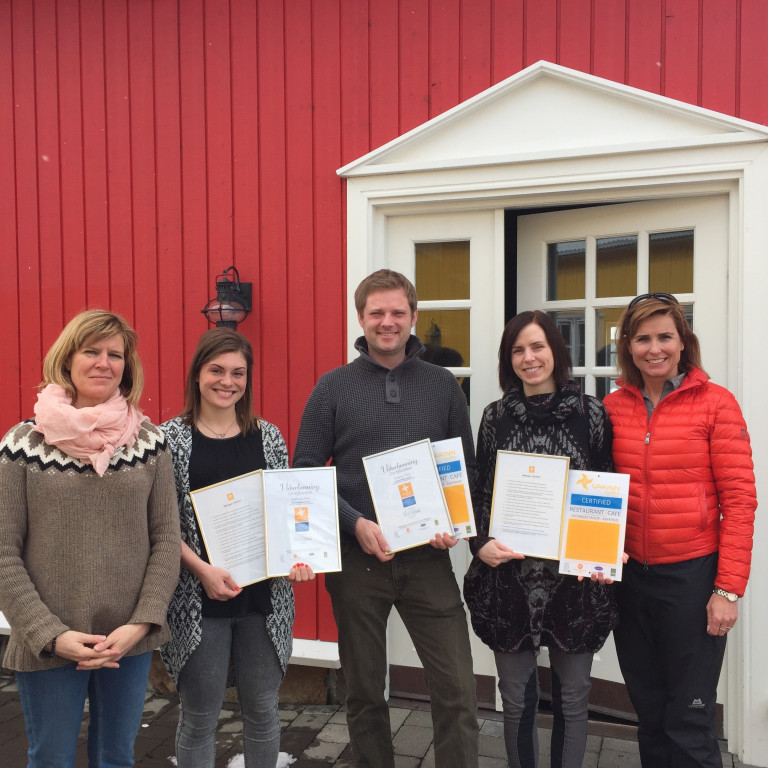 Hannes Boy og Kaffi Rauðka á Siglufirði í Vakann