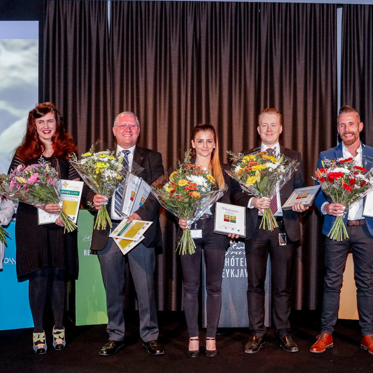 Fulltrúar Íslandshótela með ferðamálastjóra
